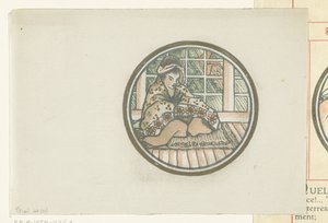 Femme japonaise assise