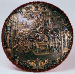 Bouclier de parade, vers 1580 - Lucio Piccinino