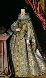 Eleanor Gonzaga (1598-1655), épouse de Ferdinand II (1578-1637) empereur du Saint-Empire romain, début du XVIIe siècle