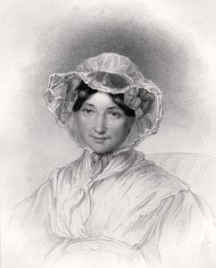 Frances Trollope, gravé par W. Holl, de 