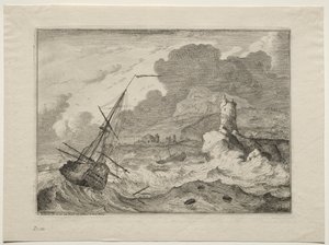Tempête en mer - Ludolf Backhuysen