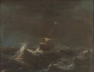 Une tempête - Ludolf Bakhuizen