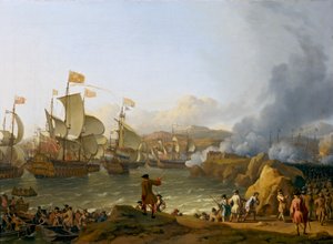 La bataille de la baie de Vigo - Ludolf Bakhuizen