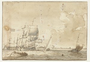 Navires sur l