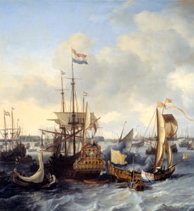 Vue du port d