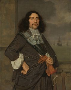 Jan van Nes (1631-80), vice-amiral de Hollande et de Frise occidentale - Ludolf de Jongh