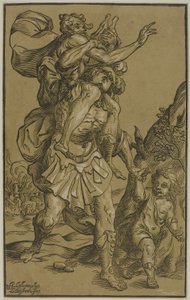 Énée et Anchise - Ludolph Büsinck