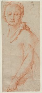 Étude de figure de femme en buste