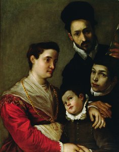 Portrait de la famille Tacconi - Ludovico Carracci