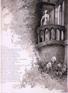 Juliette, ah moi ! Roméo elle parle., illustration de Roméo et Juliette - Ludovico Marchetti