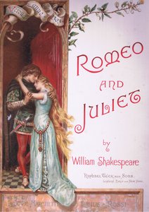 Page de titre, illustration de Roméo et Juliette