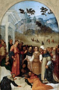 Le Christ et la femme adultère, vers 1527
