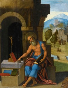 Saint Jérôme en contemplation