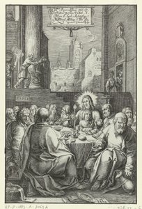 La Cène - Ludovicus Siceram