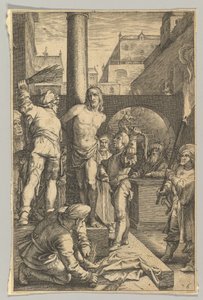 La flagellation, de La Passion du Christ, vers 1623