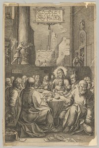 La Cène, de La Passion du Christ, ca. 1623 - Ludovicus Siceram