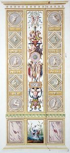 Panneau de la loggia de Raphaël au Vatican, de 