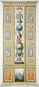 Panneau de la loggia de Raphaël au Vatican, de 