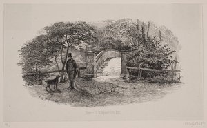 Partie du jardin de Frederiksberg - Ludvig Messmann