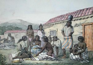Un jeu joué par les natifs de Californie, de 
