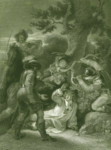 Le duc de Monmouth capturé après la bataille de Sedgemoor - Ludwig Deutsch