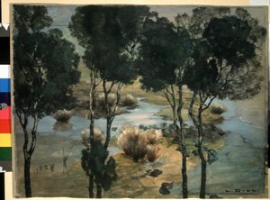 Paysage - Ludwig Dill