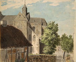 Cathédrale de Fritzlar - Ludwig Emil Grimm