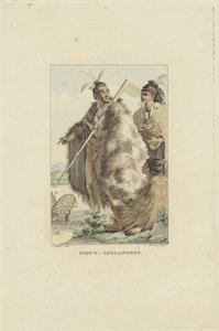 Habitants de la Nouvelle-Zélande - Ludwig Gottlieb Portman