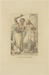 Habitants des îles des Amis (Archipel des Tonga) - Ludwig Gottlieb Portman