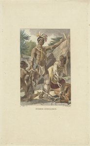 Famille iroquoise devant un tipi - Ludwig Gottlieb Portman