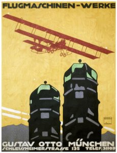 Machines volantes – Œuvres, Gustav Otto Munich - Ludwig Hohlwein