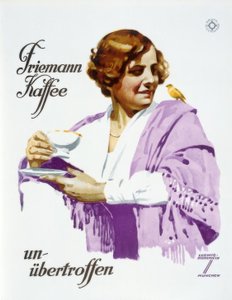 Friemann Café - inégalé - Ludwig Hohlwein