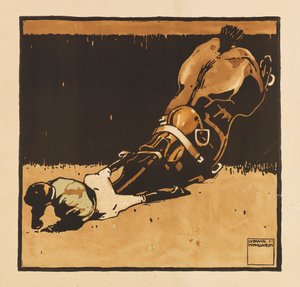 Du portfolio Turf. Douze images de courses de chevaux, 1909