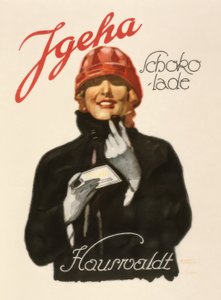 Igeha Chocolat - Hauswaldt - Ludwig Hohlwein