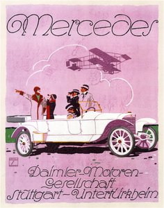Mercedes, 1914 - Ludwig Hohlwein