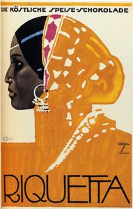 Riquetta Chocolat, 1925 - Ludwig Hohlwein