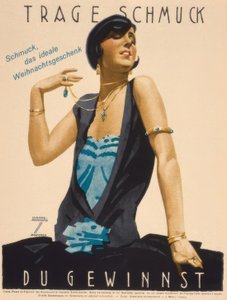 Porte des bijoux / Tu gagnes - Ludwig Hohlwein