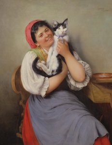 Son chat préféré