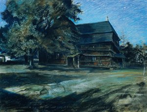 Église en bois - Ludwig Michalek
