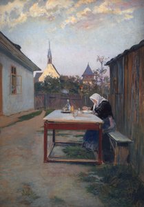 Ma mère (repas du soir)