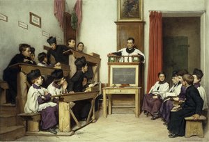 La Classe de latin - Ludwig Passini