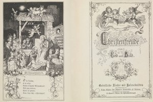 Christenfreude en chanson et en image - Ludwig Richter