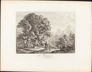 Der Watzmann - Ludwig Richter