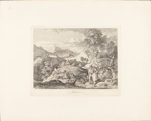 Olevano - Ludwig Richter