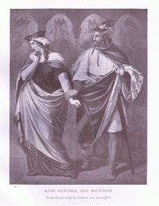 Le roi Gunther et Brunhild