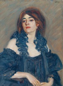 Portrait de dame - Ludwig Wieden