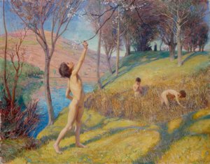 Printemps - Ludwig von Hofmann