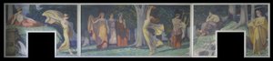 Ronde des muses - Ludwig von Hofmann