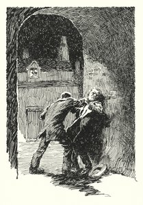 Illustration pour Le Portrait de Dorian Gray par Oscar Wilde - Lui Trugo