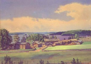 Paysage du Nord - Luigi Premazzi